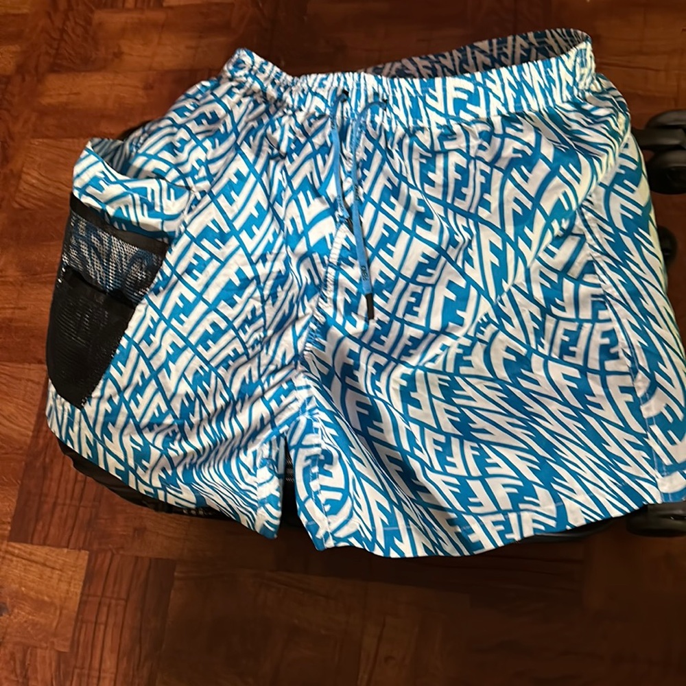Fendi swim trunks men’s size 50 fits like a medium